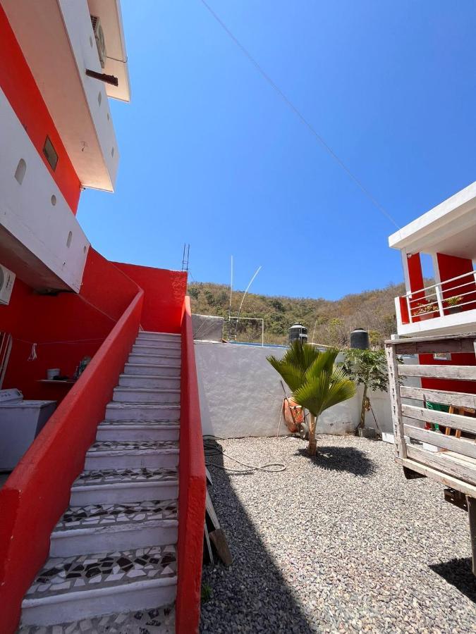 Hotel Y Bungalows Bugambilias San Patricio Melaque Exterior foto