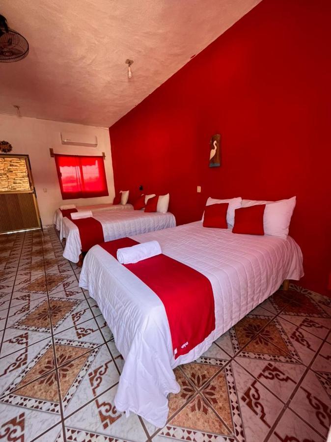 Hotel Y Bungalows Bugambilias San Patricio Melaque Exterior foto